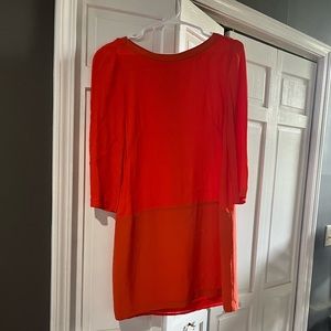 Michael Kors orange dress